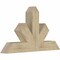 Ekena Millwork Saratoga Rough Sawn Timber Gable Bracket, Douglas Fir, 48"W x 28"H x 6"D x 6"F, 14/12 Pitch GBW048X28X0606SAR00RDF - alternate 2